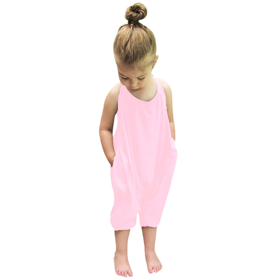 Dakota Girl Romper Jumpsuit (Multiple Colors)