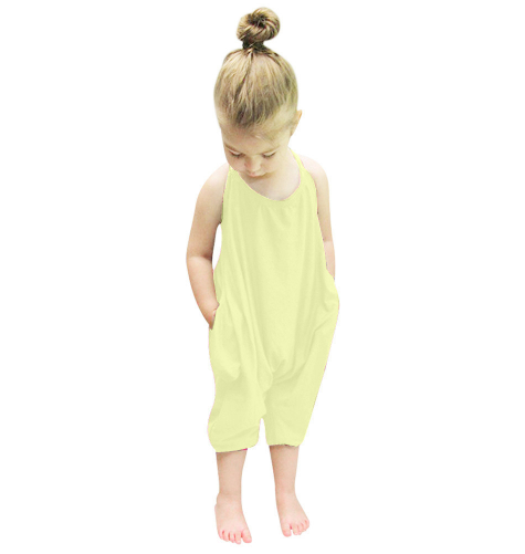 Dakota Girl Romper Jumpsuit (Multiple Colors)