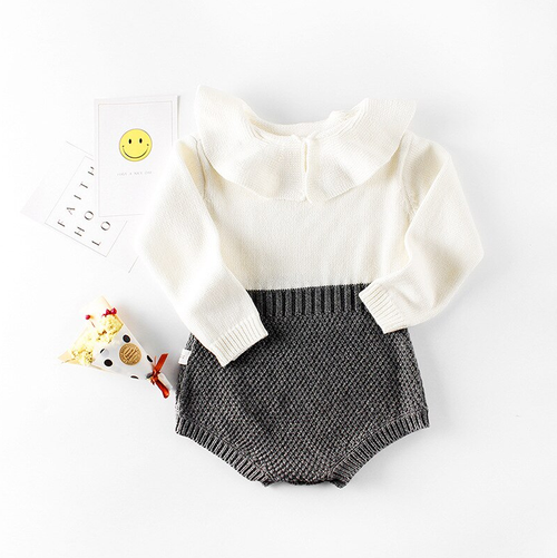 Chic Knitted Romper