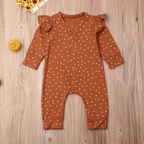 Polka Dot Ruffle Onesie