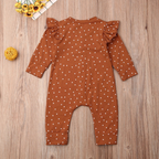 Polka Dot Ruffle Onesie