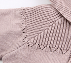 Knitted Sweater Hoodie Romper (2 Colors)