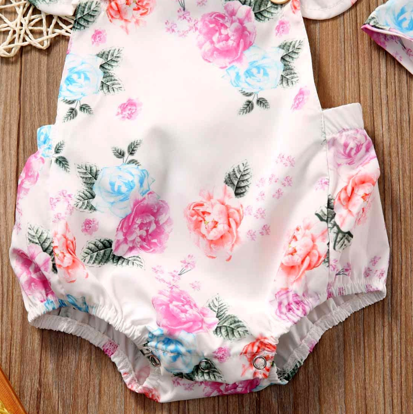 Floral Vintage Romper