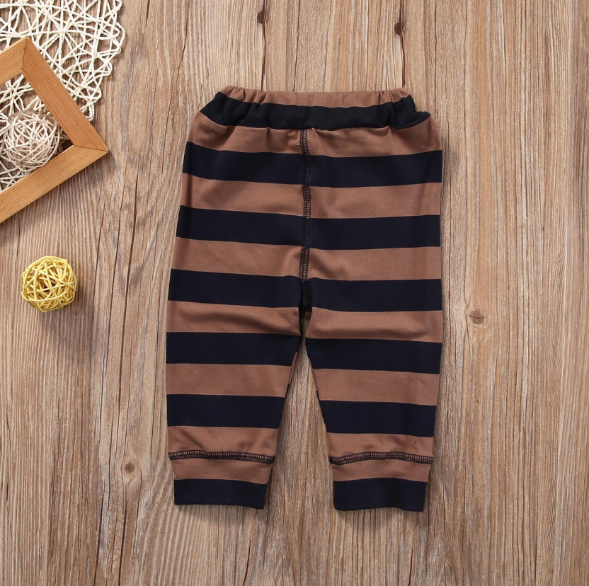 Little Moose Striped Outfit