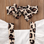Leopard Romper with Headband