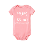 Hugs $5 Onesie (Multiple Colors)