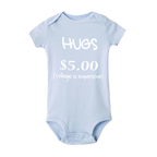 Hugs $5 Onesie (Multiple Colors)