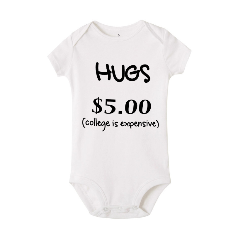 Hugs $5 Onesie (Multiple Colors)