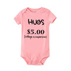 Hugs $5 Onesie (Multiple Colors)