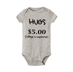 Hugs $5 Onesie (Multiple Colors)