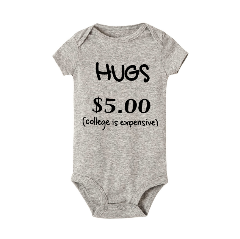 Hugs $5 Onesie (Multiple Colors)