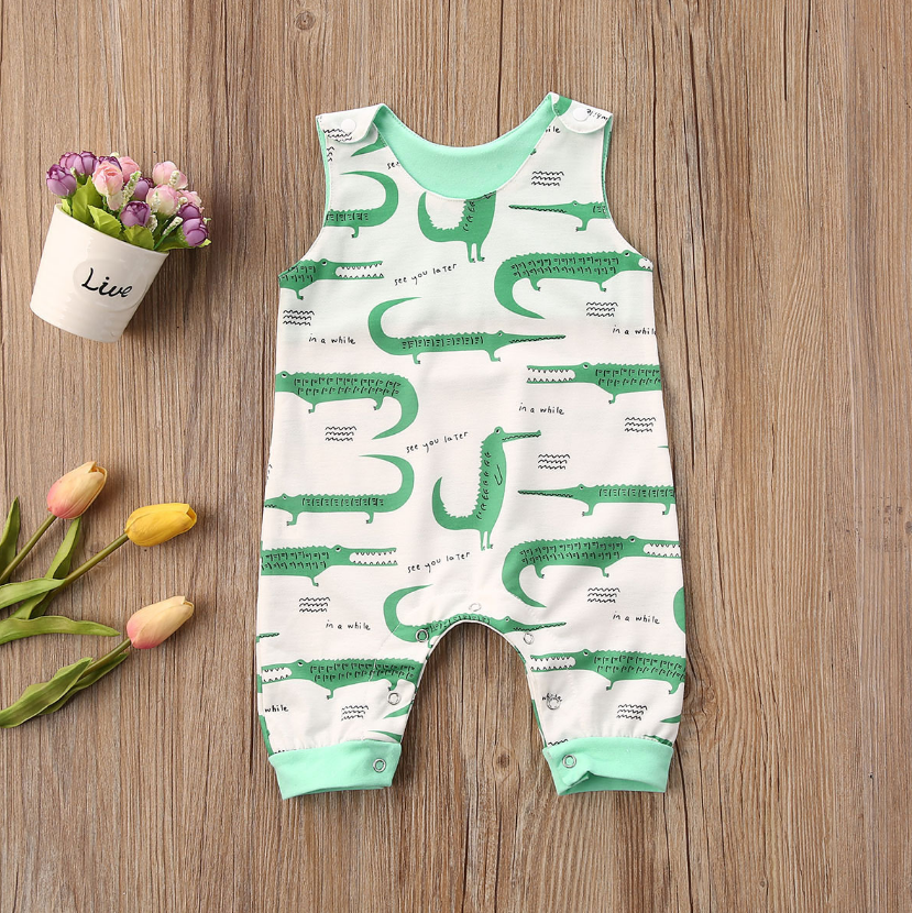 Crocodile & Dino Romper