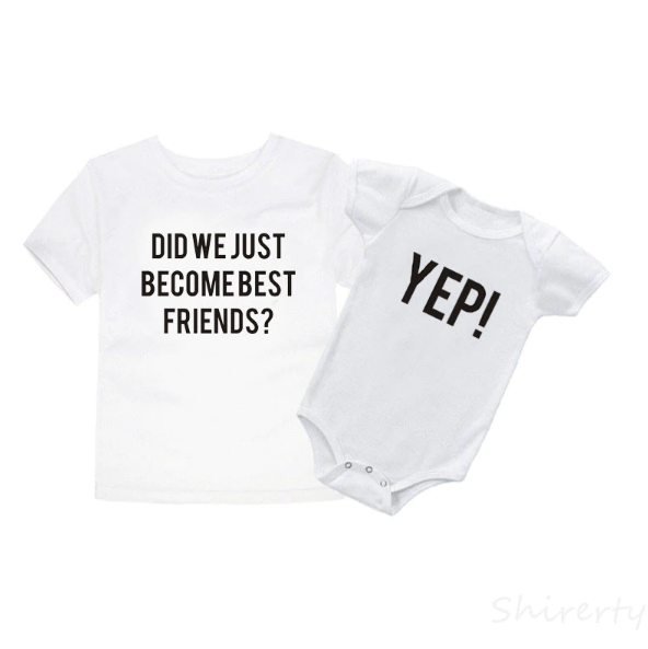 Best Friend Matching T-Shirt And/Or Onesie