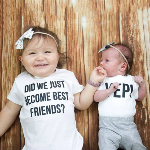 Best Friend Matching T-Shirt And/Or Onesie