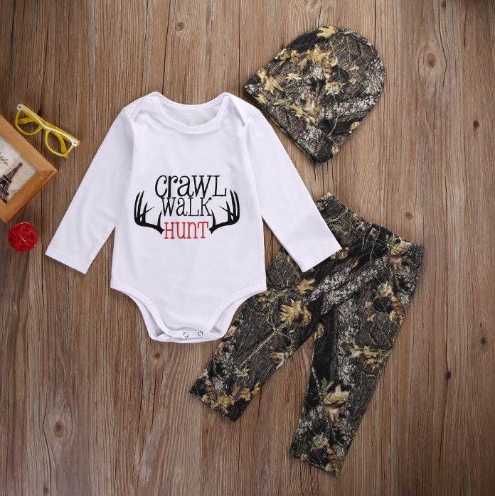 Hunting Camo Outfit Set