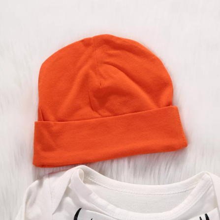 Deer Romper Camouflage Pants Beanie Hat Outfit