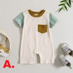 Short Sleeve Payton Pocket Romper