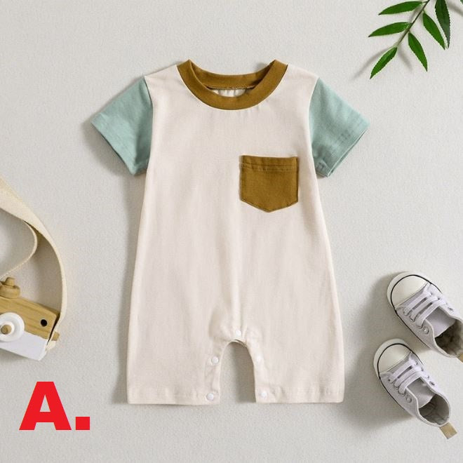 Short Sleeve Payton Pocket Romper