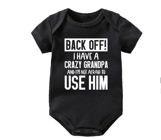 Crazy Grandpa Onesie
