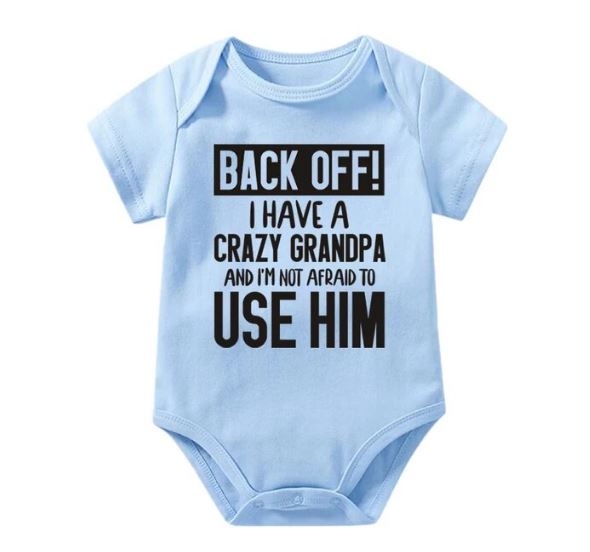 Crazy Grandpa Onesie