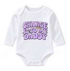 Charge it to My Daddy Onesie (Multiple colors)