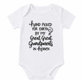 Hand Picked For Earth By My Great Great Grandparents in Heaven Onesie