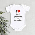 I Love My Grandma & Grandpa Onesie