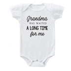 Grandma Has Waited a Long Time for Me Onesie