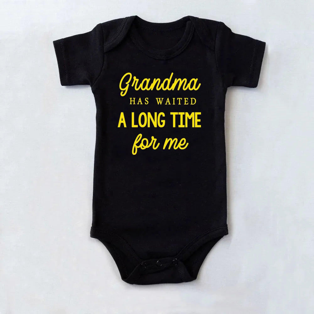 Grandma Has Waited a Long Time for Me Onesie