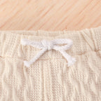 Knitted Twist Onesie & Pants Set