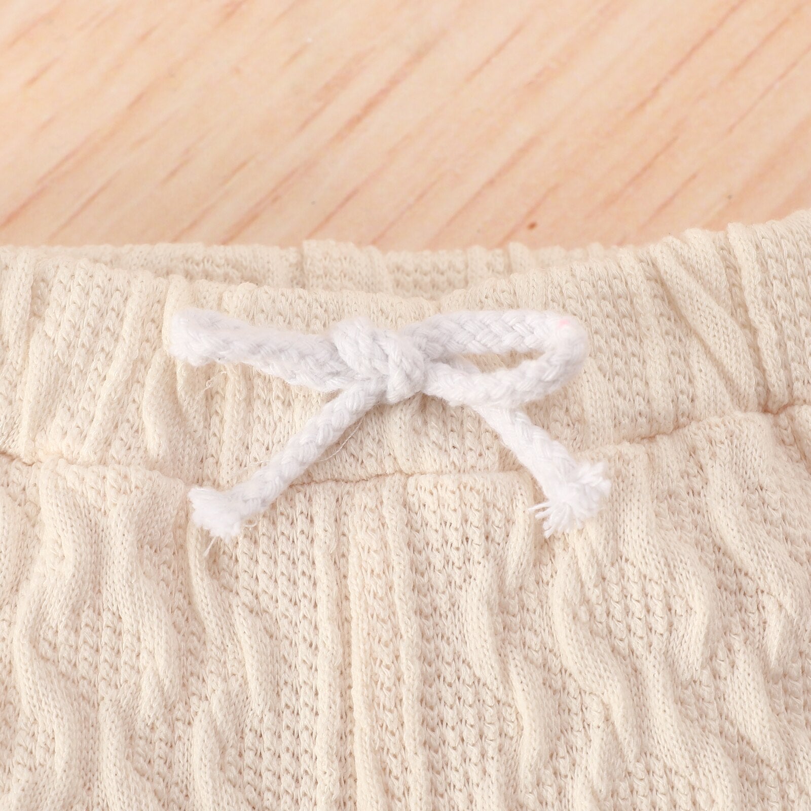 Knitted Twist Onesie & Pants Set