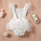 Embroidered Floral Felicity Romper