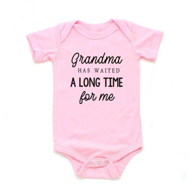 Grandma Has Waited a Long Time for Me Onesie