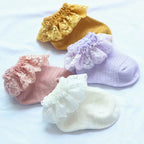 Baby Girl Frilly Lace Ankle Socks