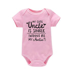 My Cute Uncle is Single Wanna Be My Auntie Onesie