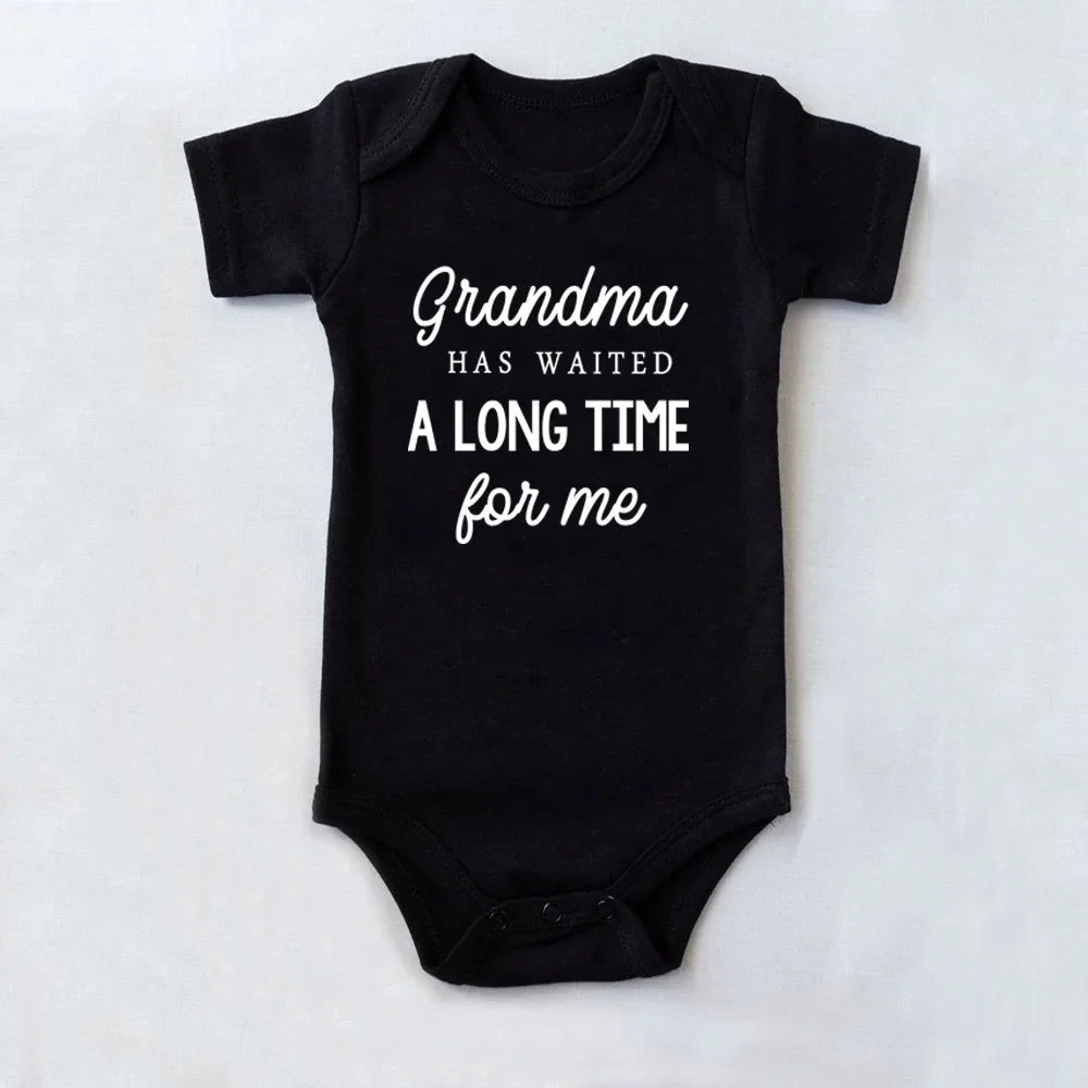 Grandma Has Waited a Long Time for Me Onesie