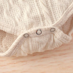 Knitted Twist Onesie & Pants Set