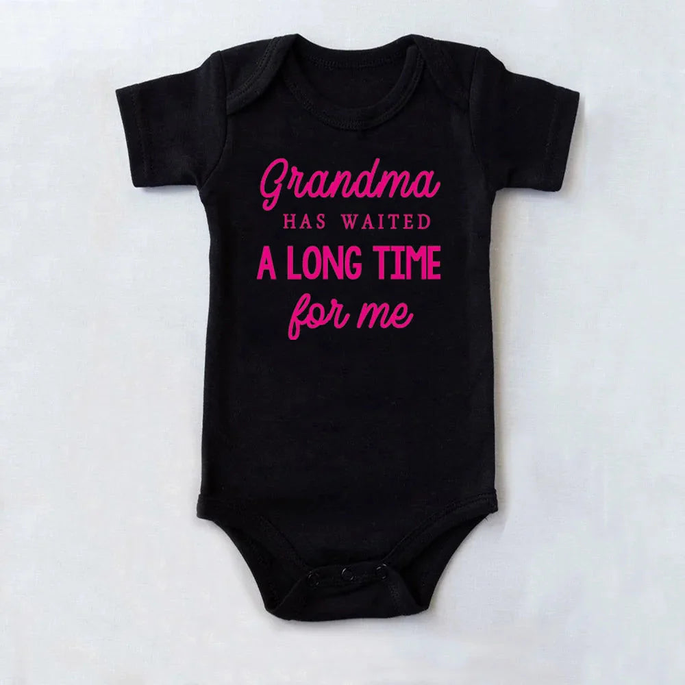 Grandma Has Waited a Long Time for Me Onesie