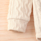 Knitted Twist Onesie & Pants Set