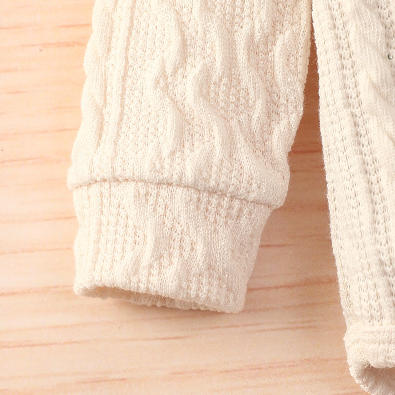 Knitted Twist Onesie & Pants Set