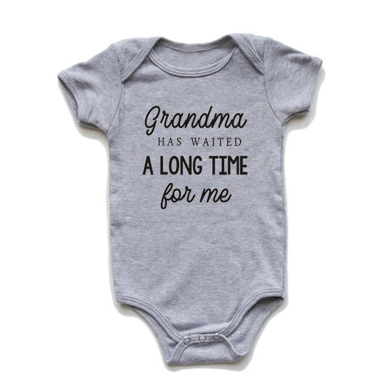 Grandma Has Waited a Long Time for Me Onesie