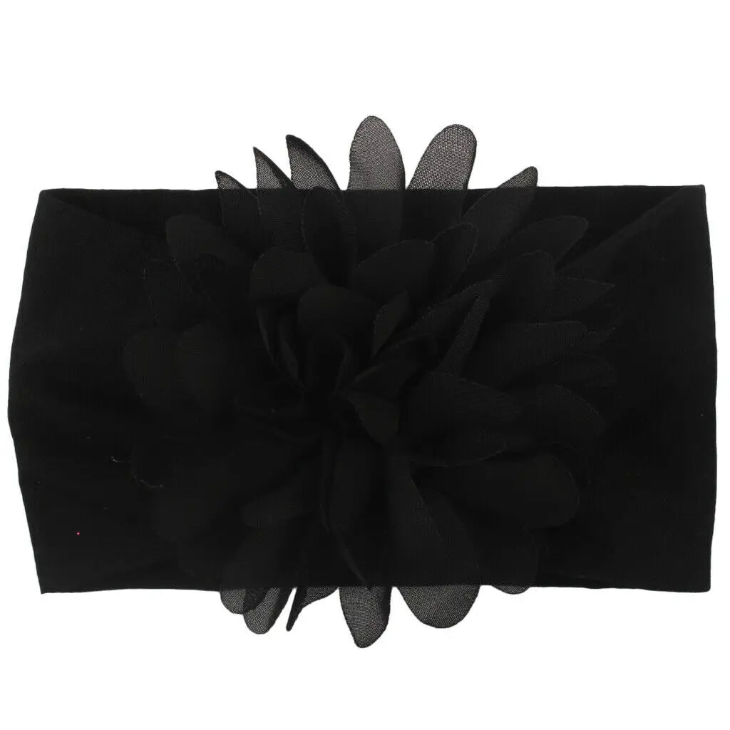 Flower Pom Headband