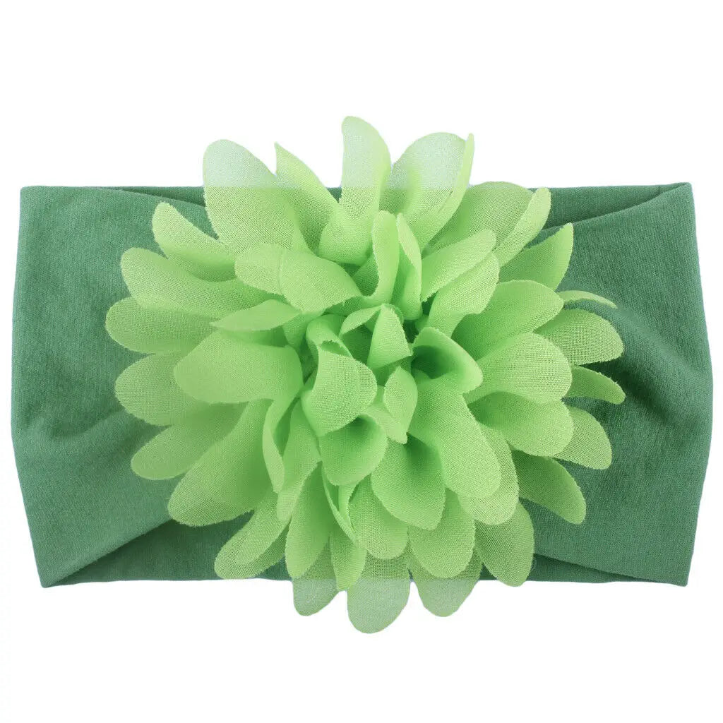 Flower Pom Headband