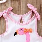 The Fancy Flamingo Tutu Romper