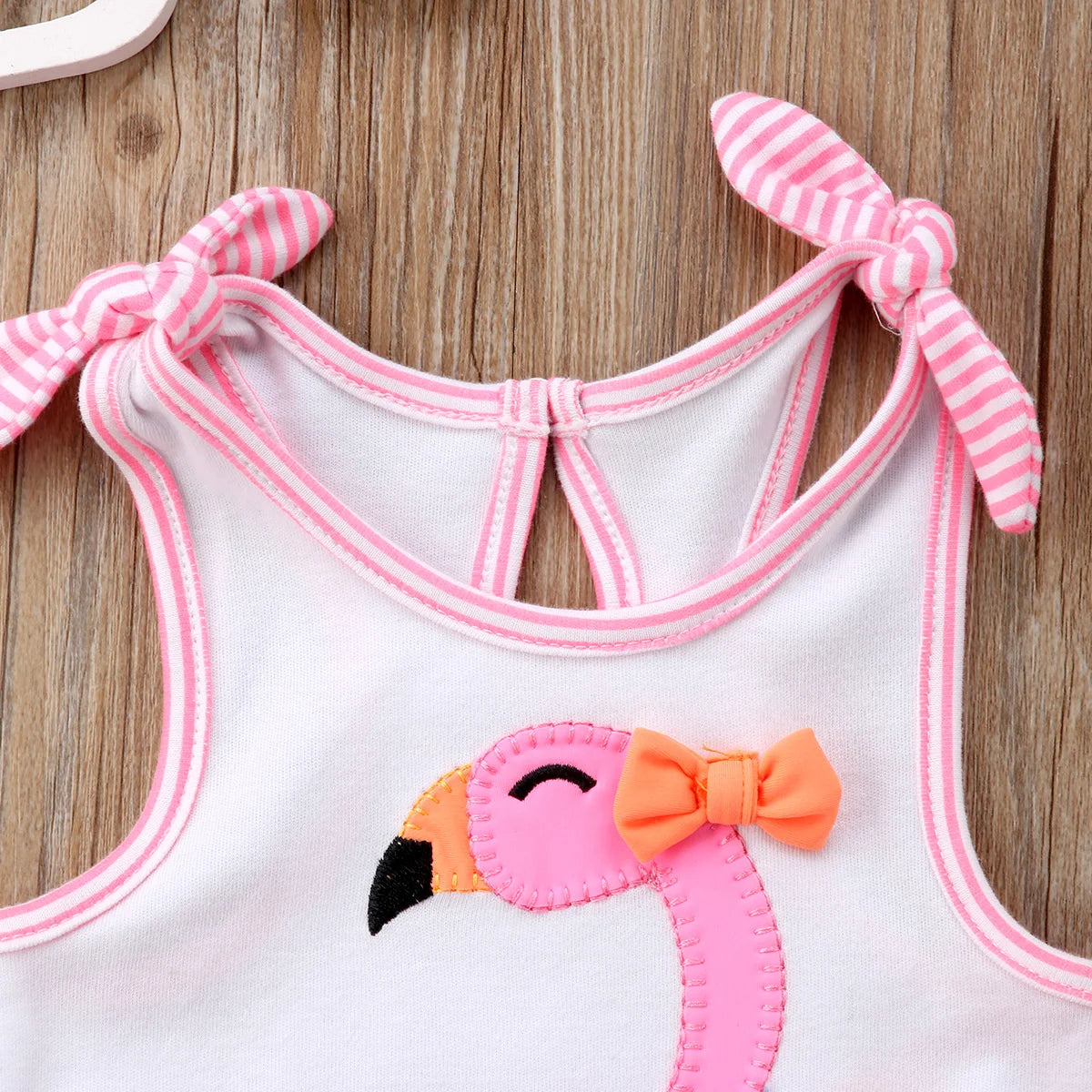 The Fancy Flamingo Tutu Romper