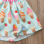 Ice Cream Sprinkle Romper