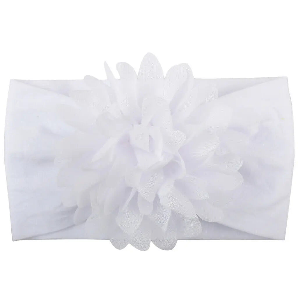 Flower Pom Headband