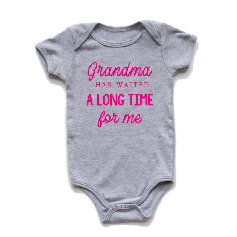 Grandma Has Waited a Long Time for Me Onesie