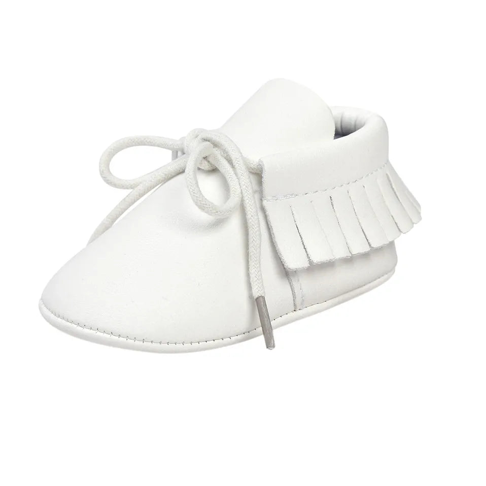 Fringed Baby Moccasins