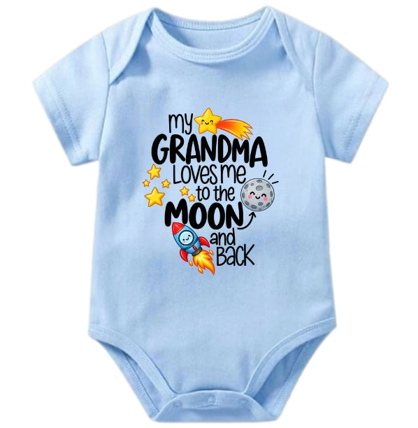 My Grandma Loves Me to the Moon & Back onesie